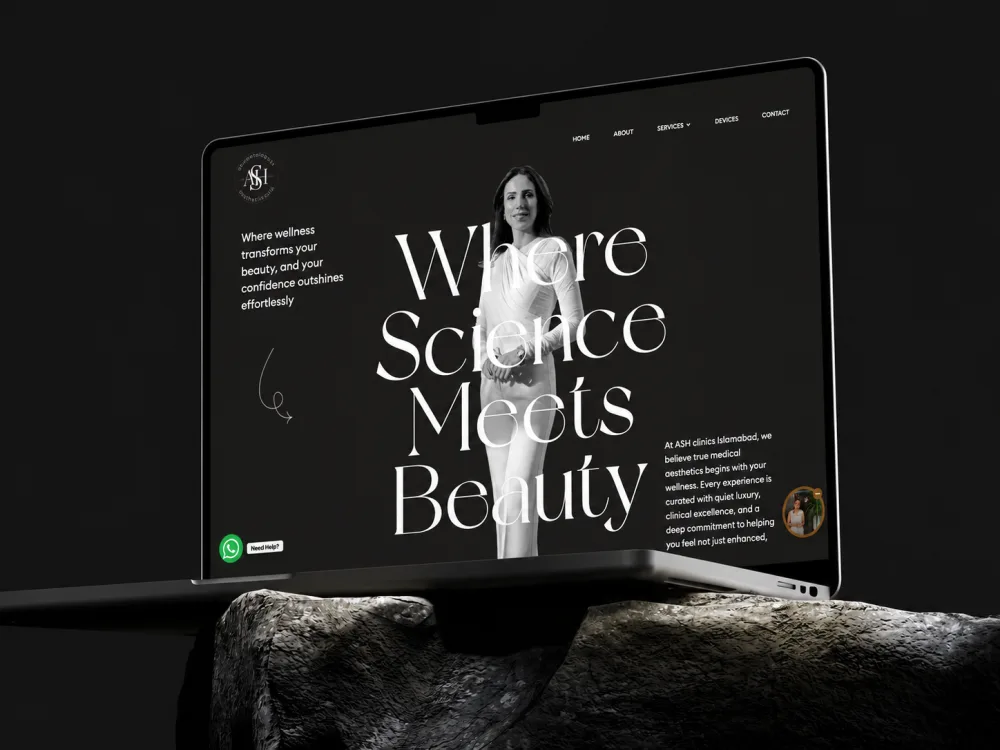 ASH Clinics website
