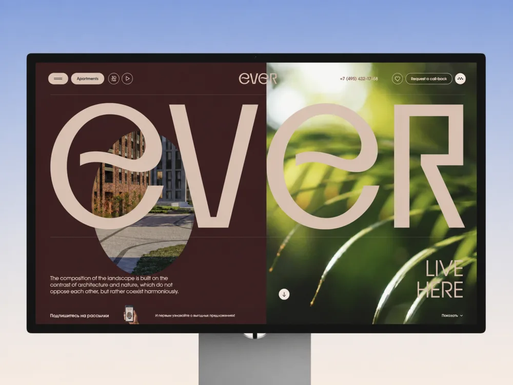 EVER real estate website